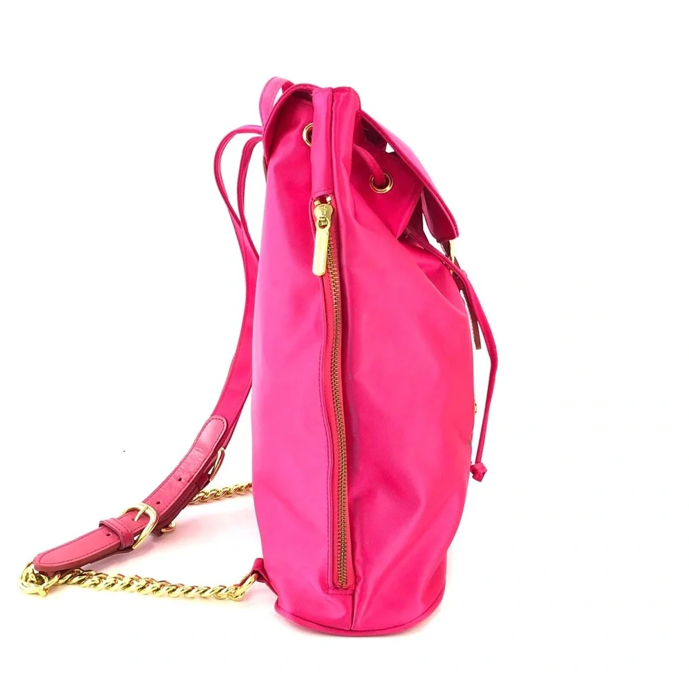 VALENTINO GARVANI SPORT PINK NYLON BACKPACK